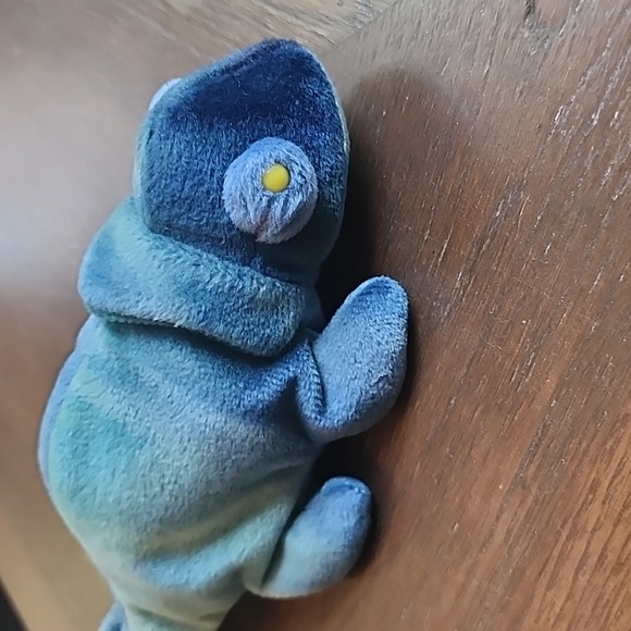 RAINBOW the Ty-Dye Chameleon BEANIE BABY 1997 ULTRA RARE and discontinued - Picture 5 of 8